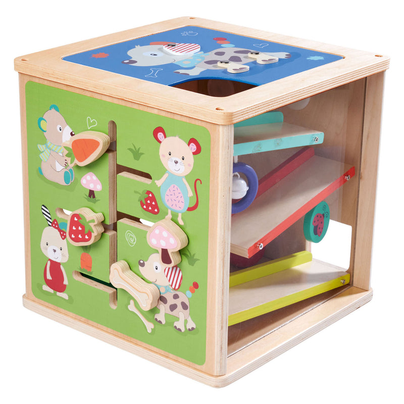 Load image into Gallery viewer, Simba eichhorn houten activiteitenbox met vormen