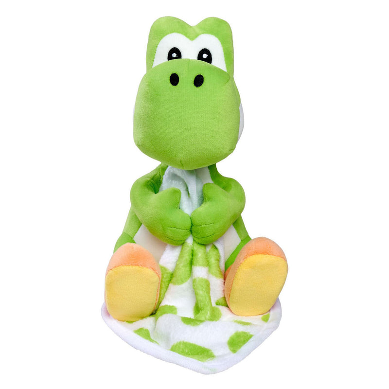 Chargez l'image dans la visionneuse de la galerie, Simba my mario yoshi pluchen knuffel met dekentje - 23cm