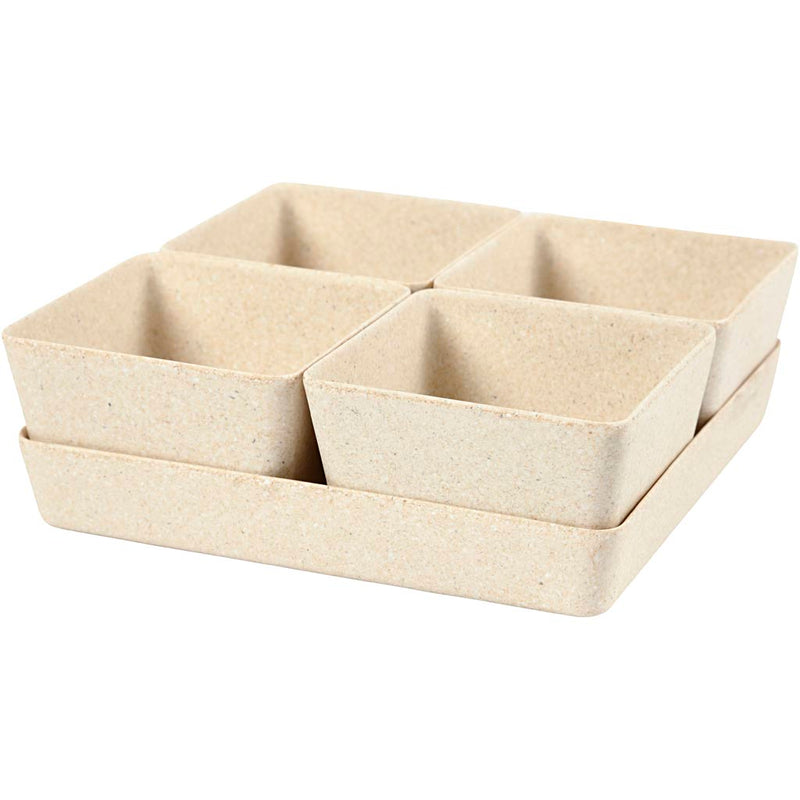 Afbeelding laden in galerijviewer, Https: www.cchobby.nl bloempotten-h-8-cm-d-19-5-cm-b-19-5-cm-1-set