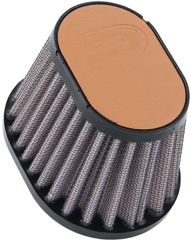 Load image into Gallery viewer, Dna sport luchtfilter leather top sport air filter 100 x 75mm brown