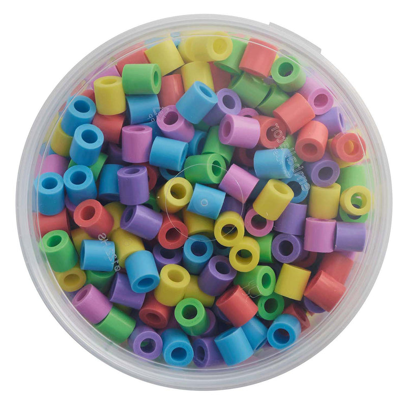 Afbeelding laden in galerijviewer, Hama strijkkralen maxi in bak - pastelmix (050), 600st.