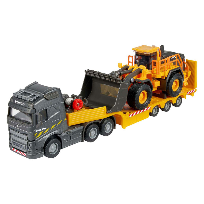 Afbeelding laden in galerijviewer, Majorette volvo fh16 truck met oplegger en wiellader