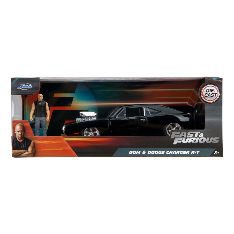 Load image into Gallery viewer, Jada toys jada fast furious 1970 dodge charger en figuur 1:24
