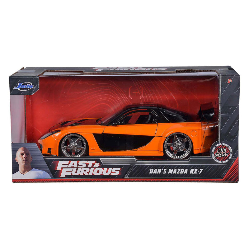 Afbeelding laden in galerijviewer, Jada toys jada fast furious mazda rx-7 1:24