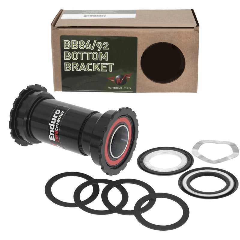 Cargue la imagen en el visor de la galería, Wheels manufacturing wheels mfg - trapas pressfit bb86 92 sram zero ceramic zwart