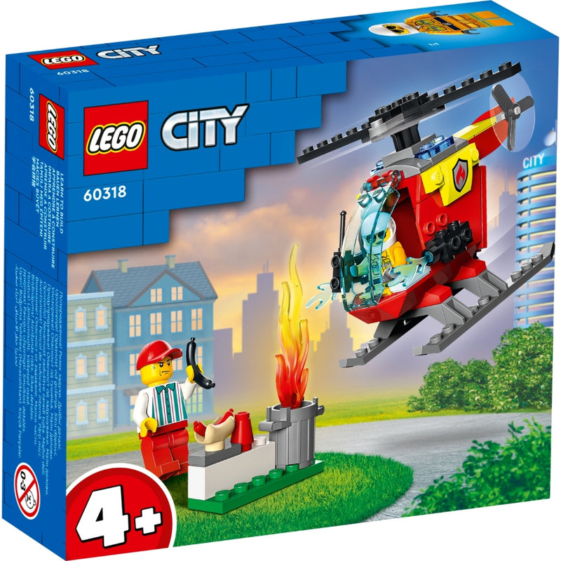 Load image into Gallery viewer, Lego City 60318 Brandweerhelikopter