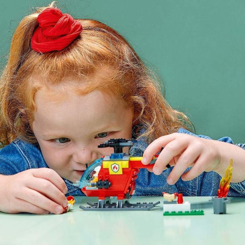 Load image into Gallery viewer, Lego City 60318 Brandweerhelikopter