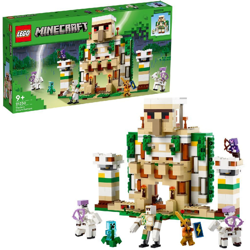 Load image into Gallery viewer, Lego Minecraft 21250 Het IJzergolemfort