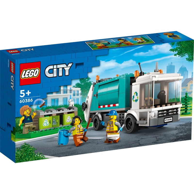 Load image into Gallery viewer, Lego City 60386 Recycle Vrachtwagen