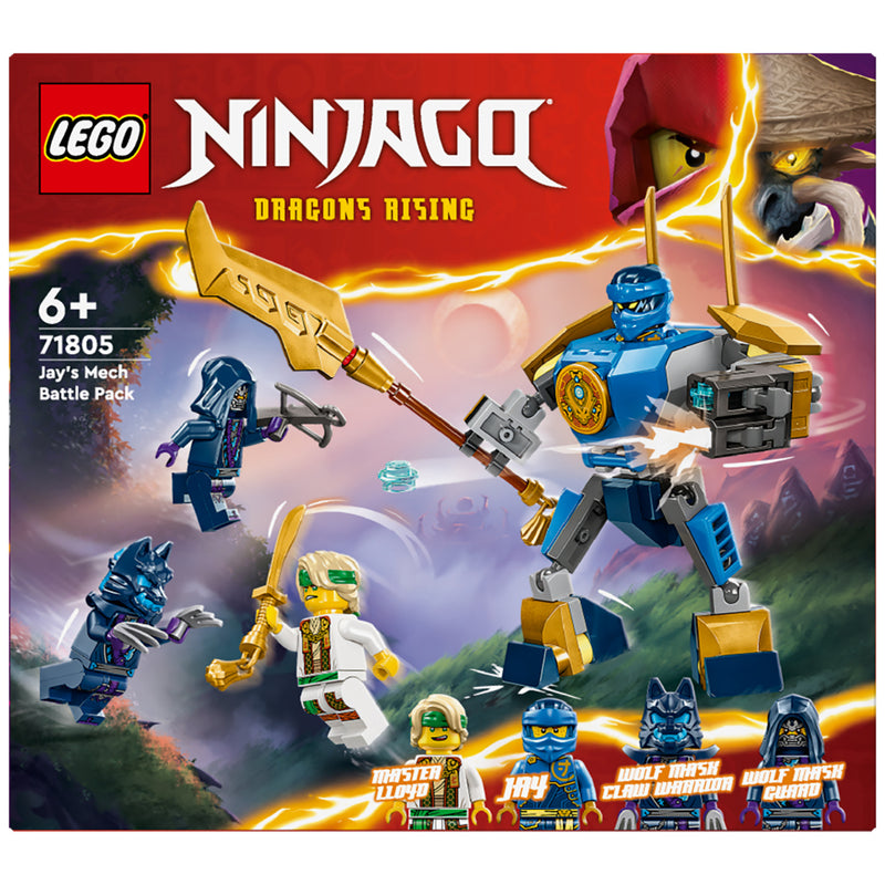 Load image into Gallery viewer, Lego ninjago 71805 jays mecha strijdpakket