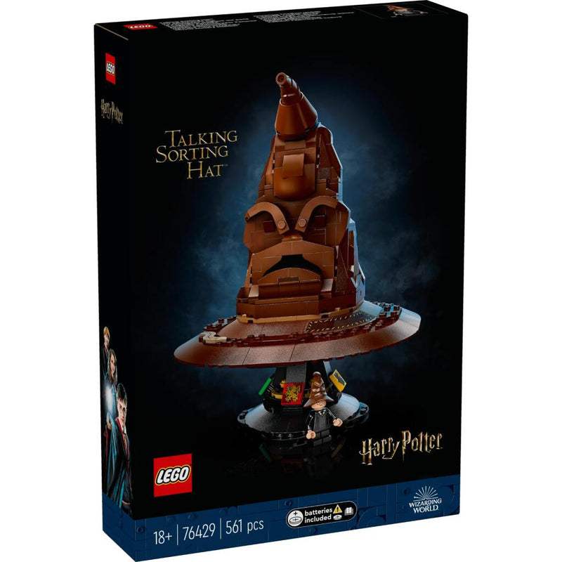 Laden Sie das Bild in Galerie -Viewer, Lego harry potter 76429 pratende sorteerhoed + geluid