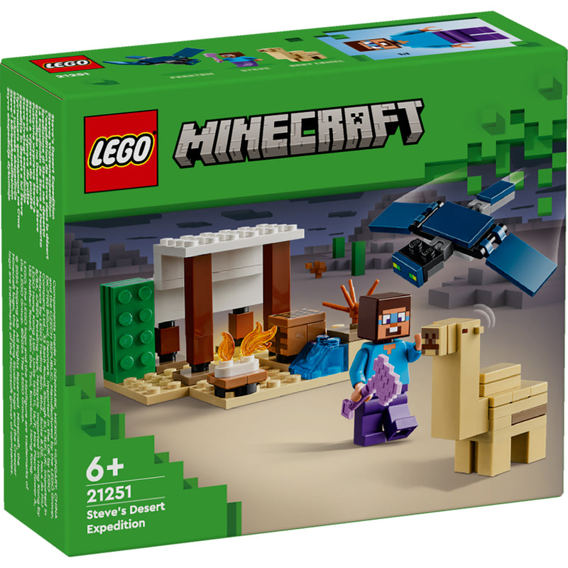 Load image into Gallery viewer, Lego minecraft 21251 steve #039;s desert expedition