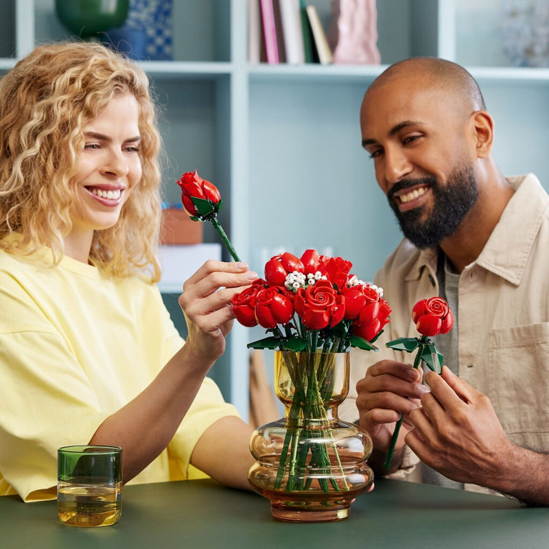 Afbeelding laden in galerijviewer, Lego icons 10328 botanical rozenboeket