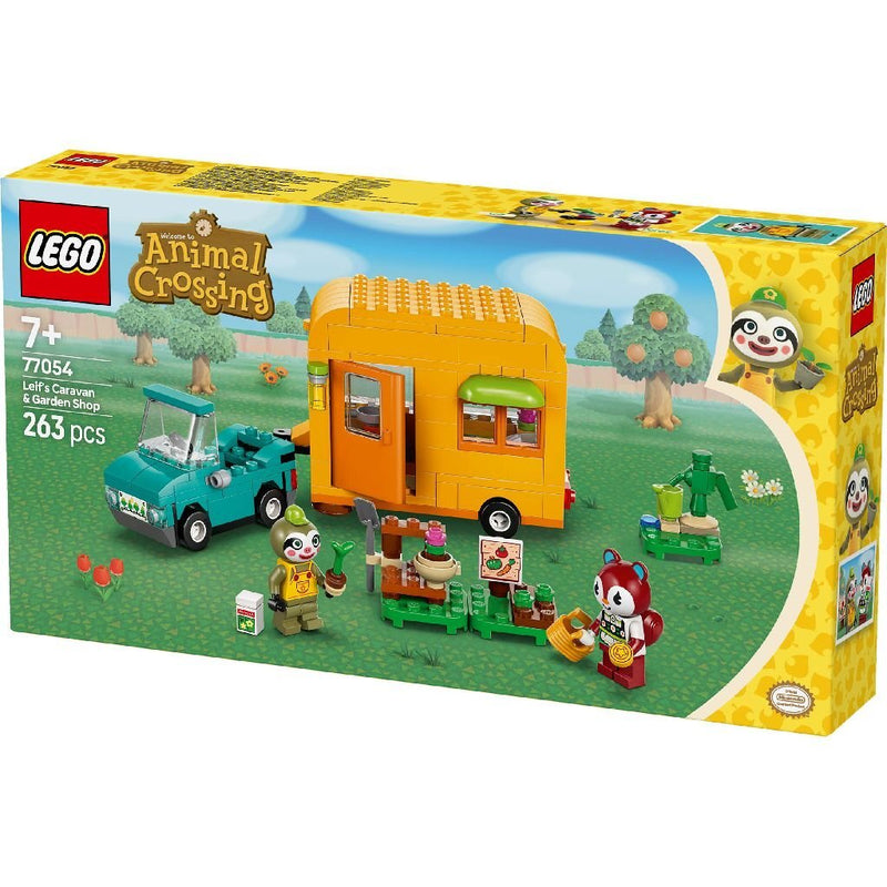 Afbeelding laden in galerijviewer, Lego animal crossing 77054 leifs caravan en winkel