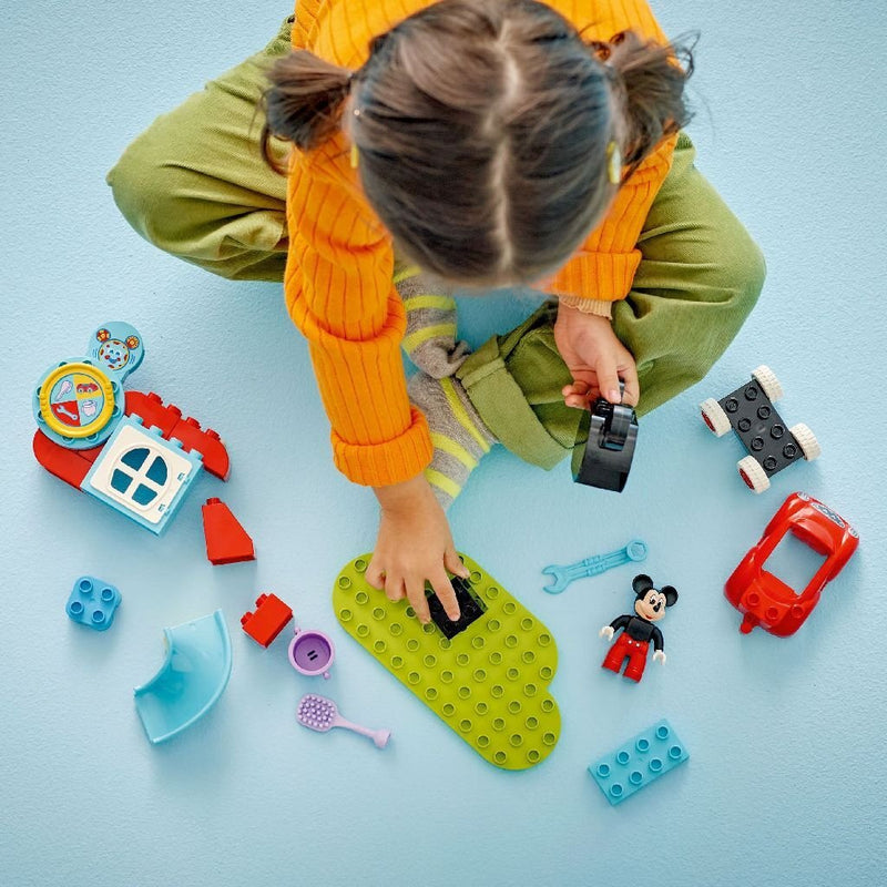 Afbeelding laden in galerijviewer, Lego duplo 10454 disney mickey mouse clubhuis en auto
