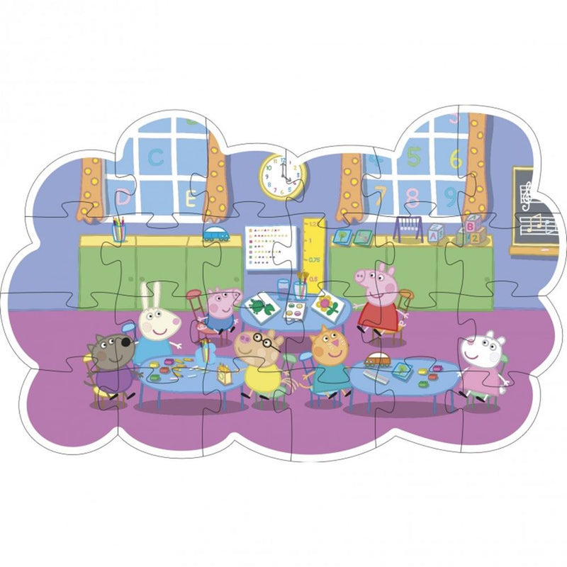 ギャラリービューアに画像をロードする, Puzzel peppa pig. 24 stukjes. 3+
