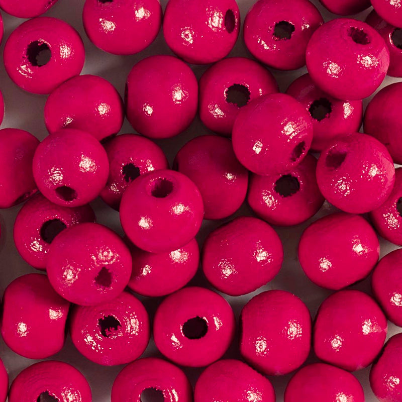 Laden Sie das Bild in Galerie -Viewer, Https: www.cchobby.nl houten-kralen-d-8-mm-gatgrootte-2-mm-roze-50-stuk-1-doos