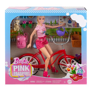 Afbeelding laden in galerijviewer, Barbie met fiets holland