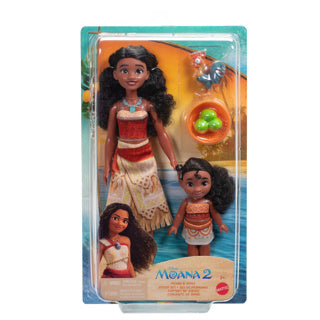 Load image into Gallery viewer, Disney princess vaiana fashion doll 2-pack