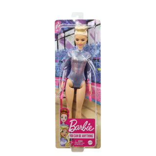 Load image into Gallery viewer, Mattel barbie ritmische gymnastiek pop blond + accessoires