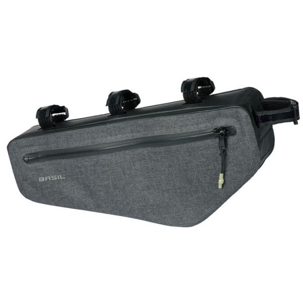 Load image into Gallery viewer, De Basil Navigator Storm frametas - waterdichte fietstas - unisex - zwart