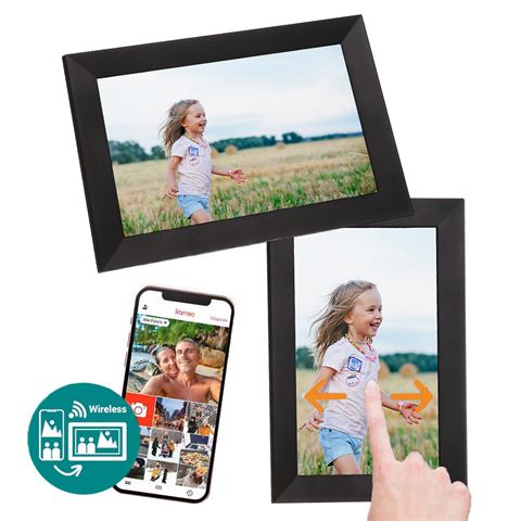 ギャラリービューアに画像をロードする, Benel frameo digitale fotolijst hf-101b zwart 10.1 inch