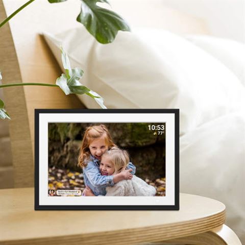 Load image into Gallery viewer, Benel frameo digitale fotolijst hf-109t zwart 10.1 inch met frameglow