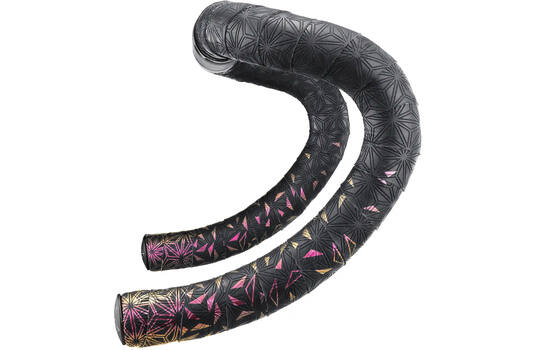 Afbeelding laden in galerijviewer, Supacaz - super sticky kush star fade stuurlint goud roze fire refractor
