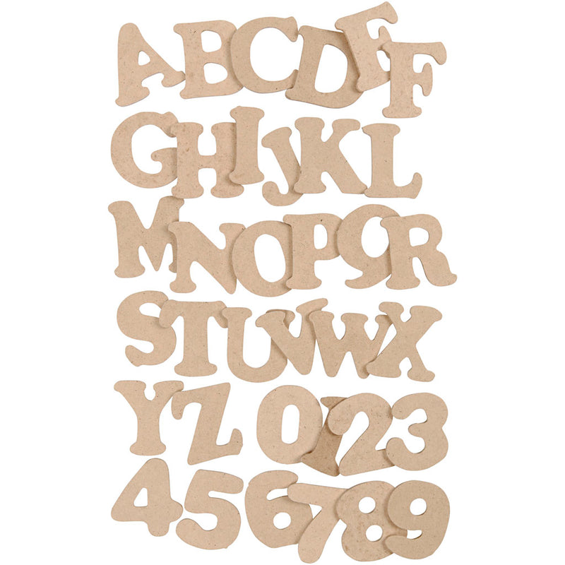 Cargue la imagen en el visor de la galería, Https: www.cchobby.nl houten-letters-cijfers-h-4-cm-dikte-2-5-mm-36x10-doos-1-doos