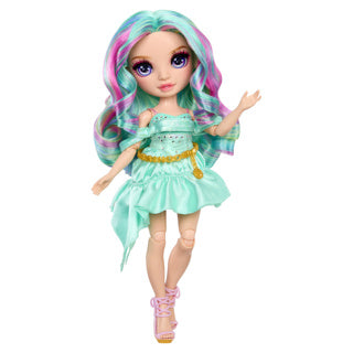 Afbeelding laden in galerijviewer, Rainbow high be dazzling-modepoppen - céline turquoise (groenblauw) met bedazzle-tool en glinsterende strass-steentjes