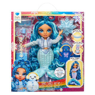 Afbeelding laden in galerijviewer, Mga entertainment rainbow high winter wonderland pop - skyler blauw