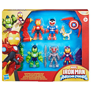 Afbeelding laden in galerijviewer, Marvel avengers ironman friends armored up pack