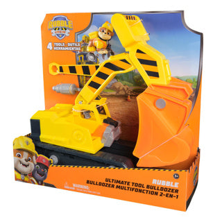 Afbeelding laden in galerijviewer, Rubble crew rubbles ultieme bulldozer, speelgoedtruck met actiefiguur, paw patrol-speelgoed