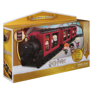 Afbeelding laden in galerijviewer, Wizarding world harry potter, micro magical moments hogwarts express-draagkoffer voor verzamelfiguren met 3 figuren