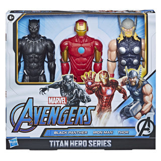 Cargue la imagen en el visor de la galería, Marvel avengers titan hero series 3-pack