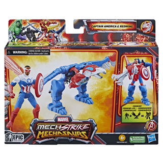 Chargez l'image dans la visionneuse de la galerie, Marvel mech strike captain america 10 cm
