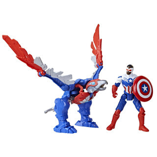 Chargez l'image dans la visionneuse de la galerie, Marvel mech strike captain america 10 cm