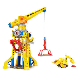 Load image into Gallery viewer, Spinmaster rubble crew bark yard crane tower