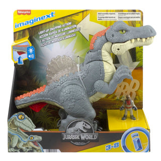 Chargez l'image dans la visionneuse de la galerie, Fisher-price imaginext jurassic world figuur - spinosaurus mega-beweging