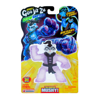 Afbeelding laden in galerijviewer, Goo jit zu shifters superhelden set - bengal - glow in the dark - stretchfiguur
