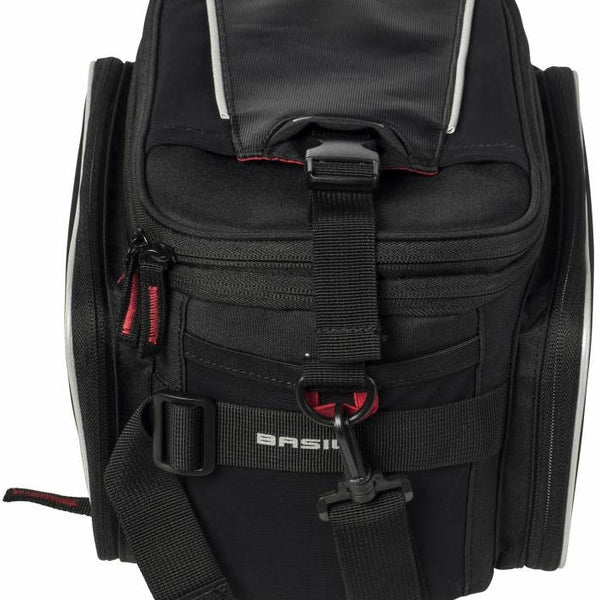 Basil dragertas Sport Design trunkbag zwart 7-12L