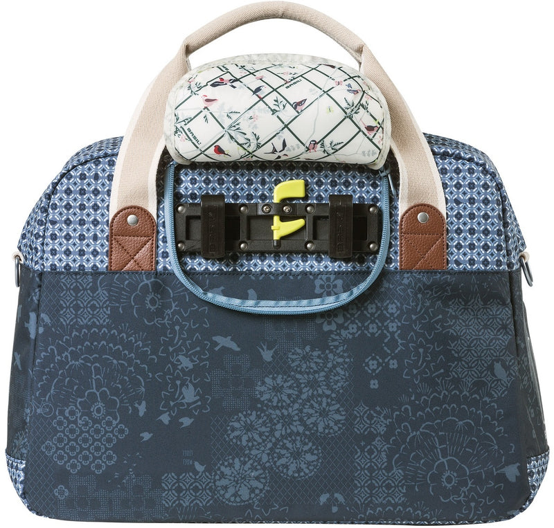 Load image into Gallery viewer, Basil Bohème fietsschoudertas - enkele blauwe fietstas (18L)