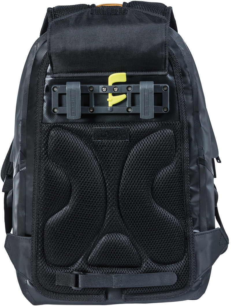 Load image into Gallery viewer, Basil Urban Dry Backpack - Rugzak Fietstas - Unisex - Zwart