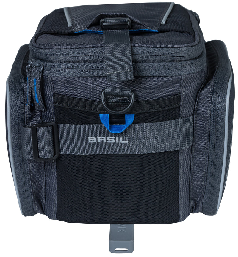 Load image into Gallery viewer, Basil Sport Design Trunkbag MIK - Grijs - Fietsrugzak - Unisex - Sportief - 7-15L