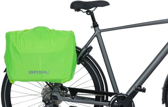 Load image into Gallery viewer, Basil B-Safe Commuter Nordlicht - laptoptas - 17 liter - olijf groen
