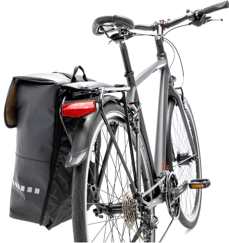 Load image into Gallery viewer, Odense Backpack - Stevige rugzak voor fiets - Zwart Groen