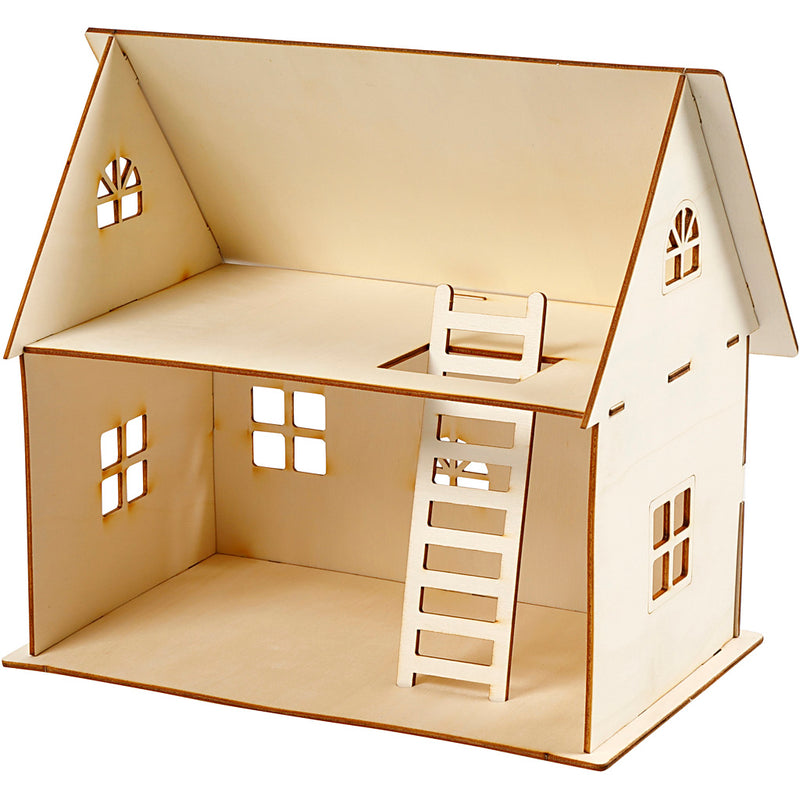 Load image into Gallery viewer, Creativ company diy houten poppenhuis