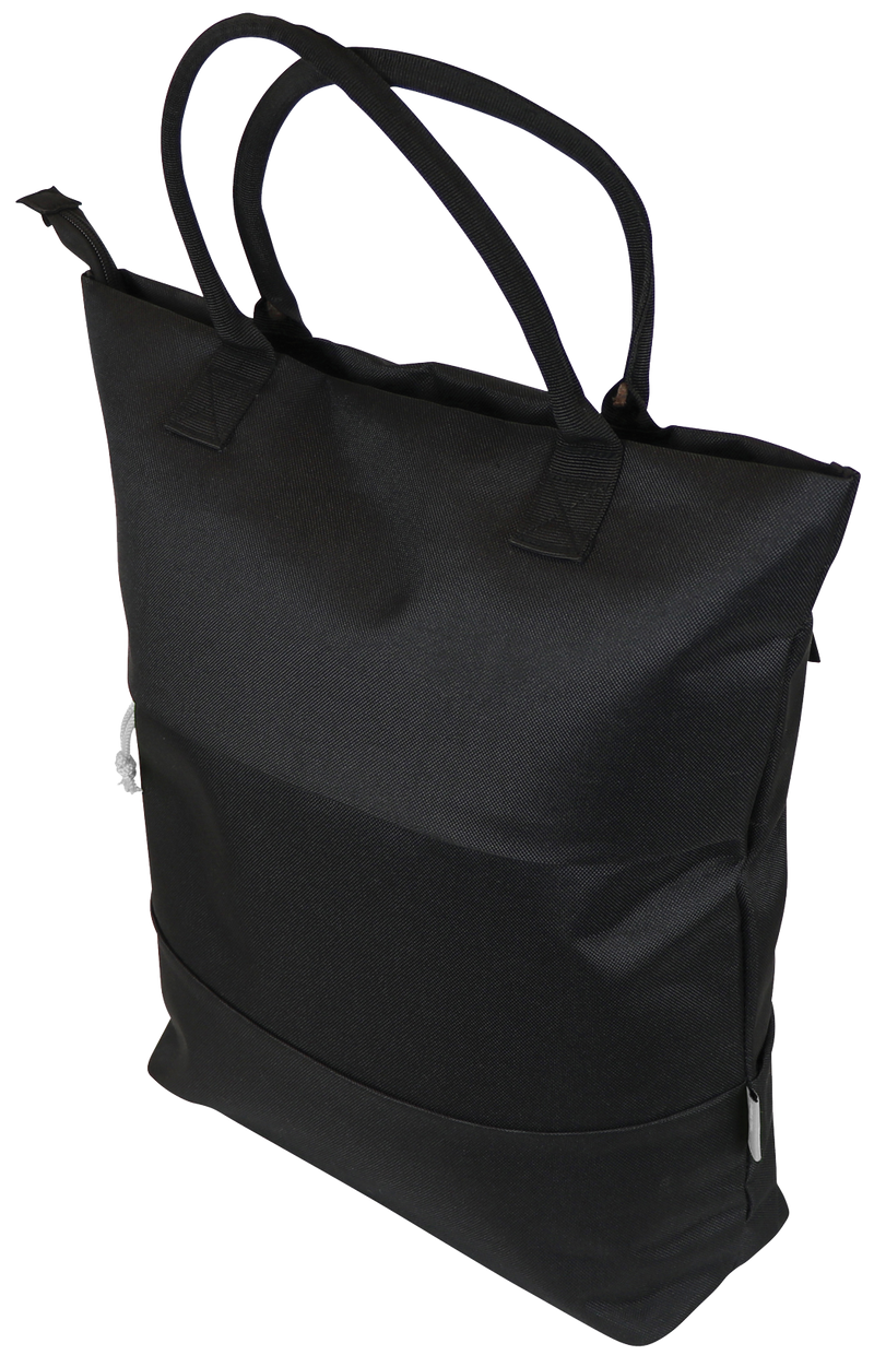 Load image into Gallery viewer, Edge Fietstas Trendy Shopper 20 liter 40 x 33 x 16 cm zwart