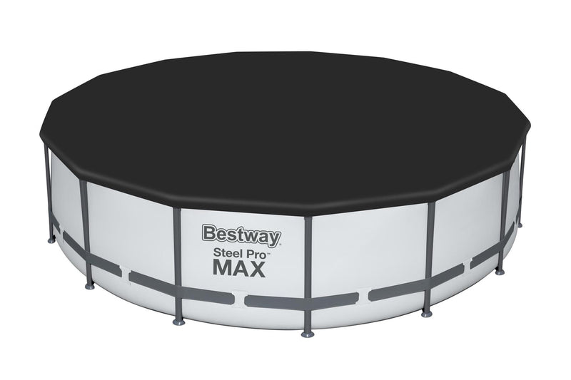Afbeelding laden in galerijviewer, Bestway flowclear afdekhoes poolcover rond 457cm