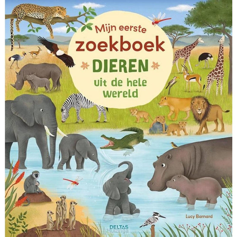Load image into Gallery viewer, Deltas mijn eerste zoekboek - dieren uit de hele wereld